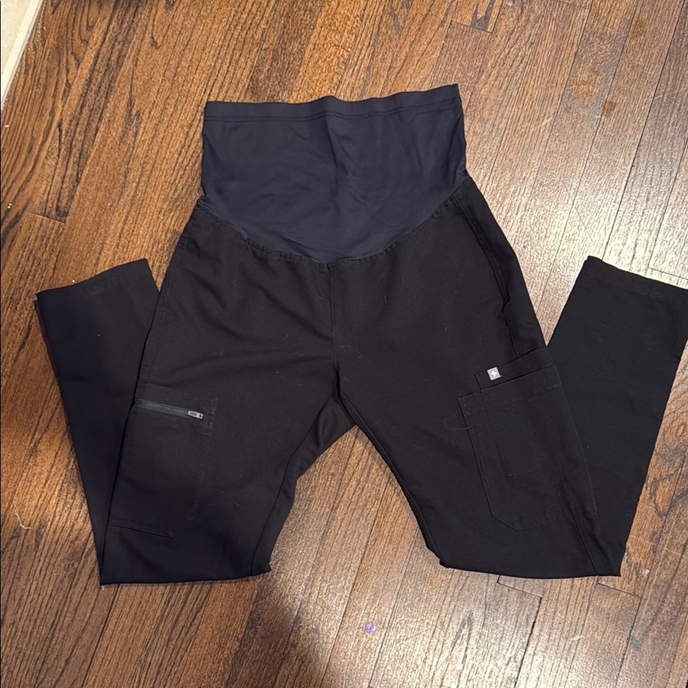 Figs Maternity Straight Legged Scrub Pants Size XS